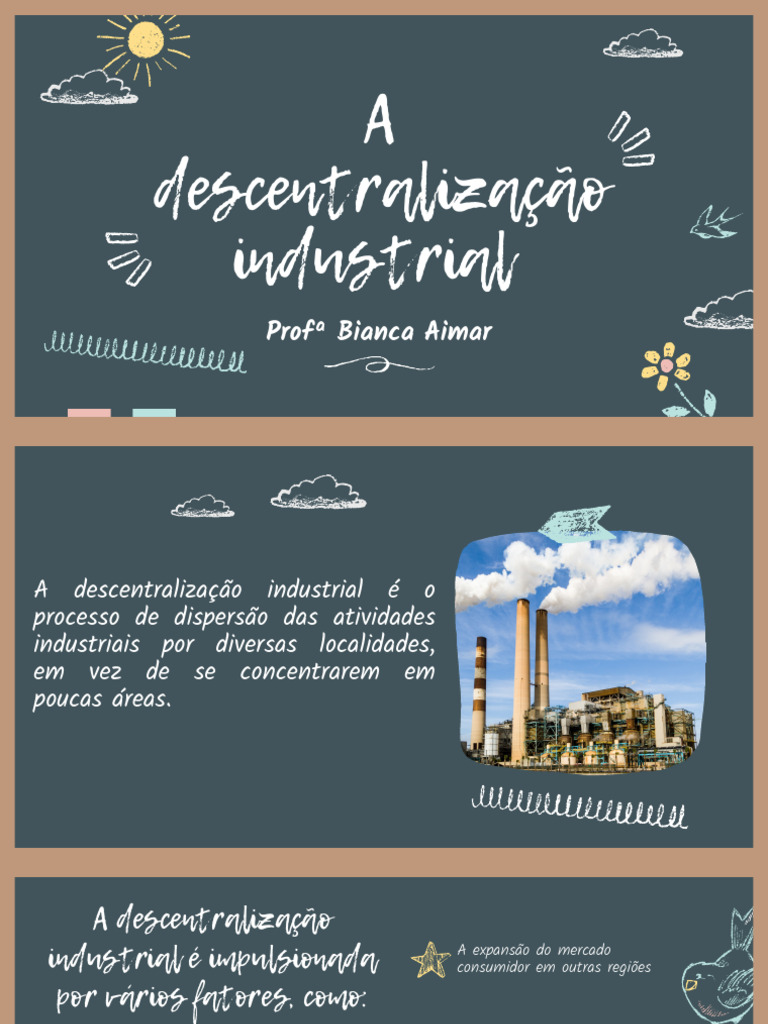 Descentralização Industrial | PDF