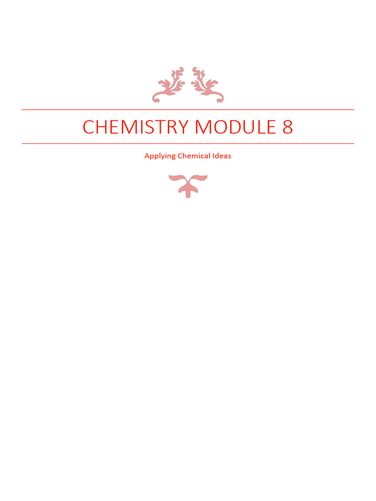 2020 Che Chemistry Notes Module 7 8 67 115 Pdf Ultraviolet Visible