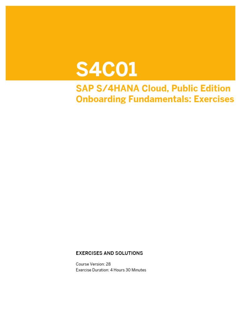 S4C01 27 Participant Exercises | PDF | Comma Separated Values | Software