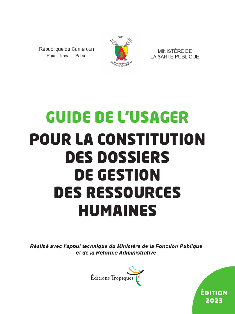 Guide de constitution des dossiers RH | PDF | Gouvernement | Business