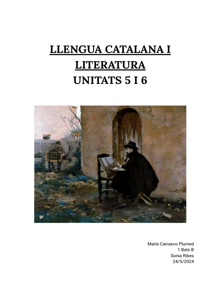 Dossier Català 3 Trim | PDF