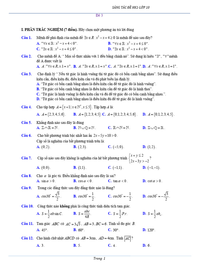De 3 | PDF