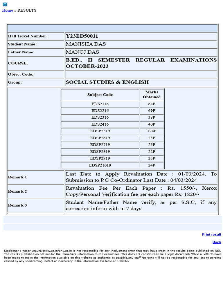 Acharya Nagarjuna University | PDF