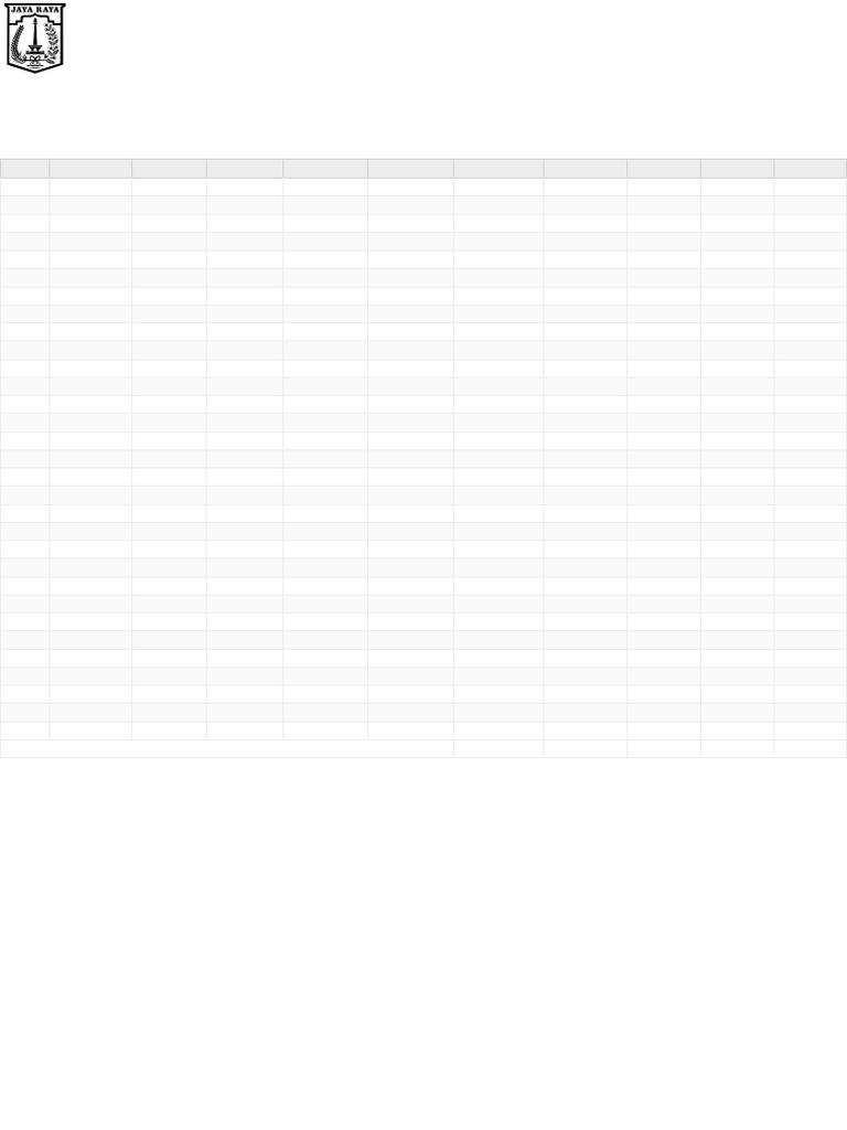 Laporan Kehadiran Pdf