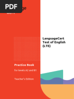 Language Cert B1 Practice Tests | PDF