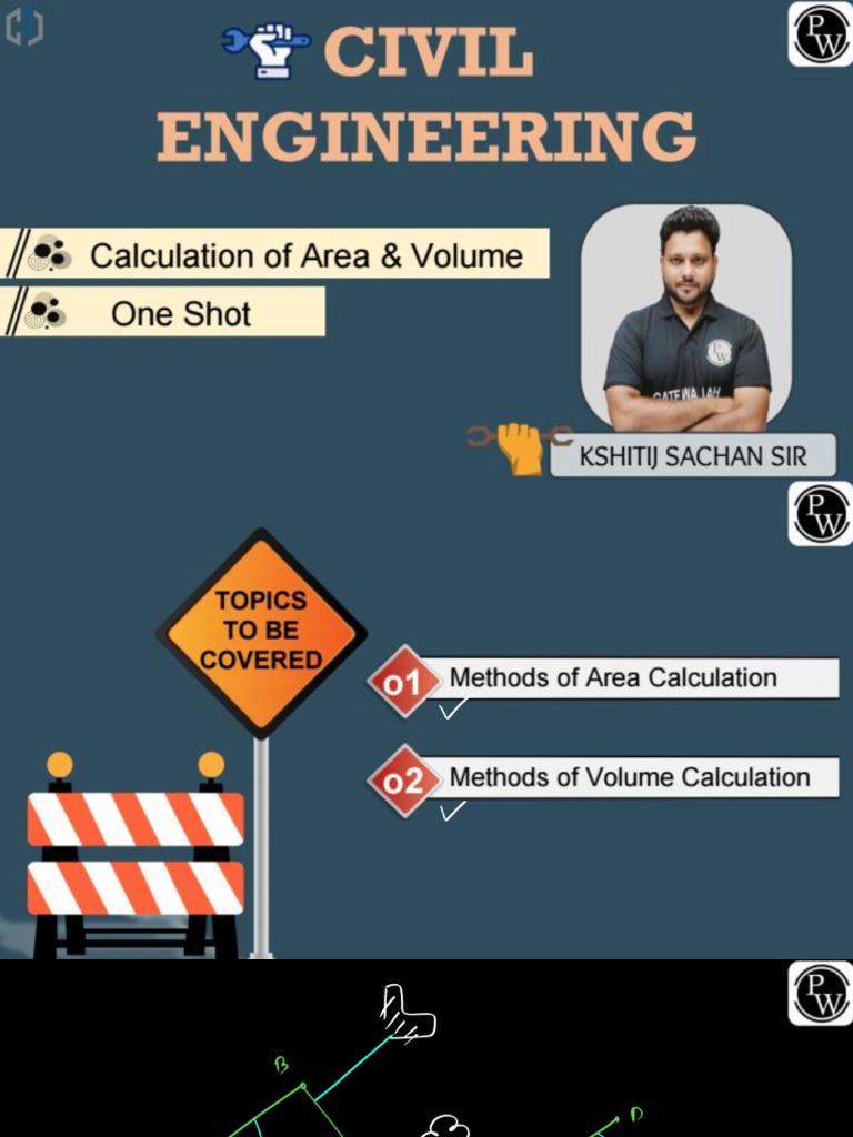 Calculation of Area and Volume - Class Notes | PDF