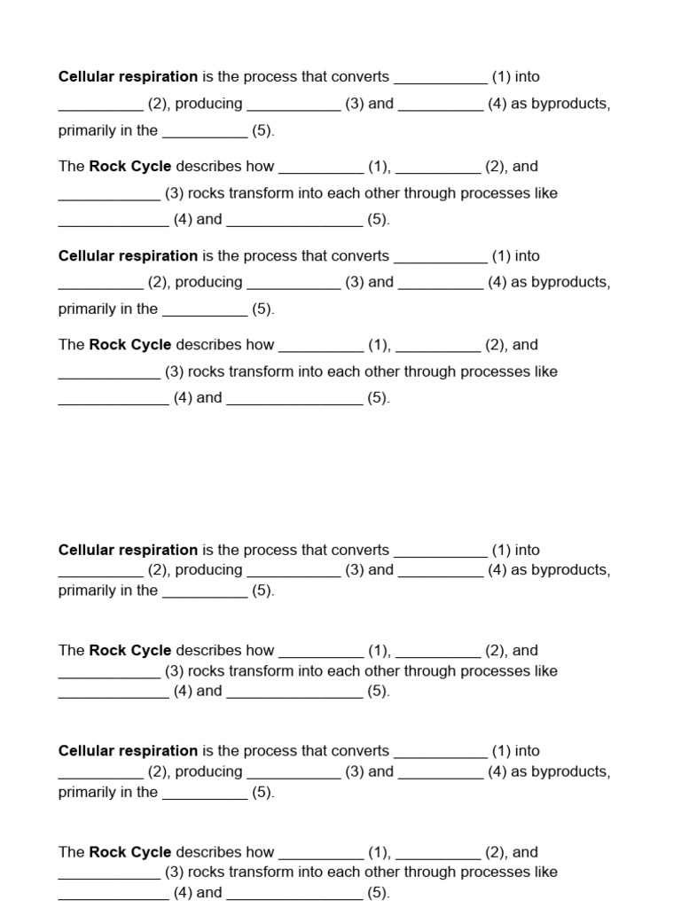 Print A4 QUESTIONS W - WORD BANK | PDF | Rock (Geology) | Igneous Rock
