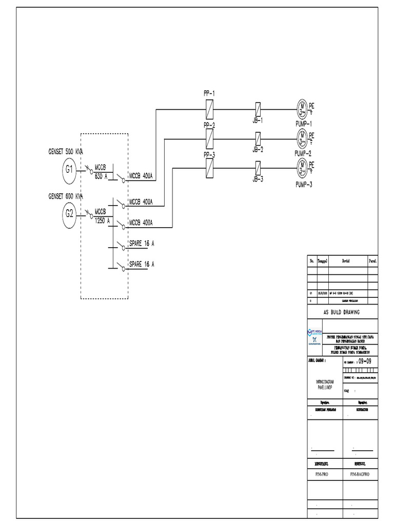 As Build Drawing 09-09 | PDF