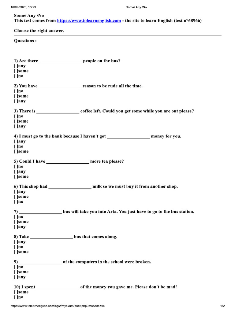 NO ANY AND SOME visual data 7