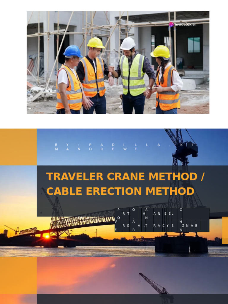 Traveler vs. Cable Erection Methods | PDF | Crane (Machine) | Civil ...