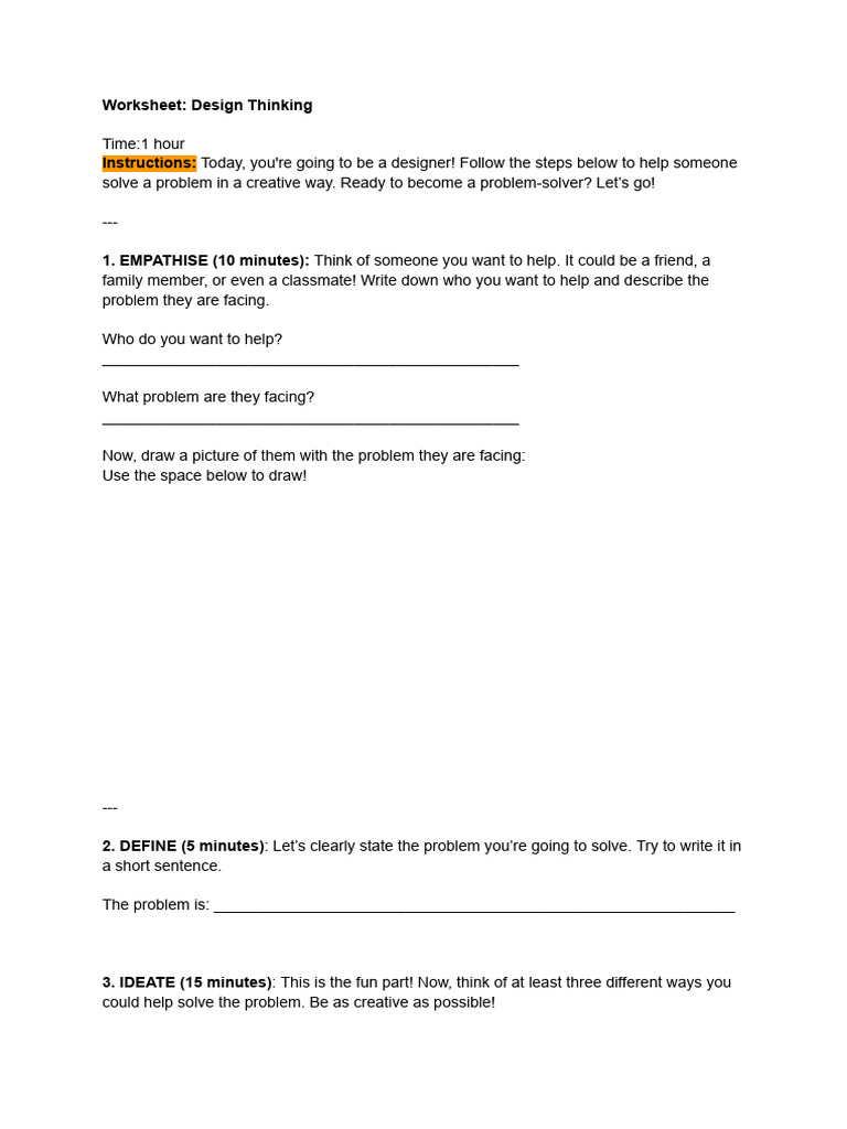 Design Thinking 2 | PDF