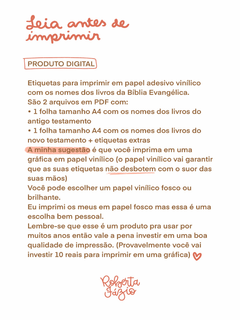 Orientac o Es+-+etiquetas | PDF