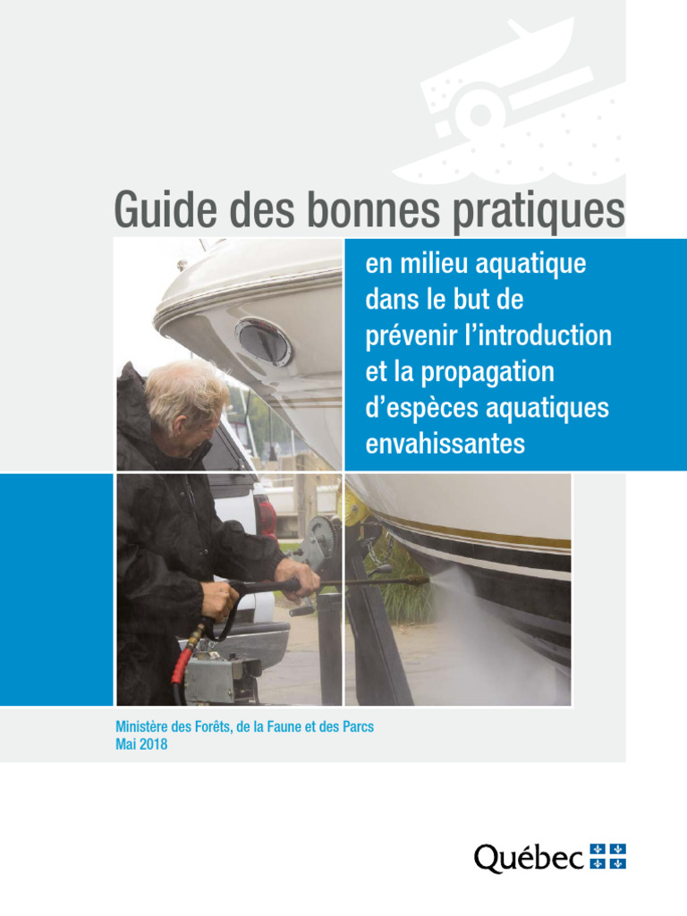 GM Nettoyage-Embarcations MFFP | PDF | Blanchiment (chimie) | Biodiversité
