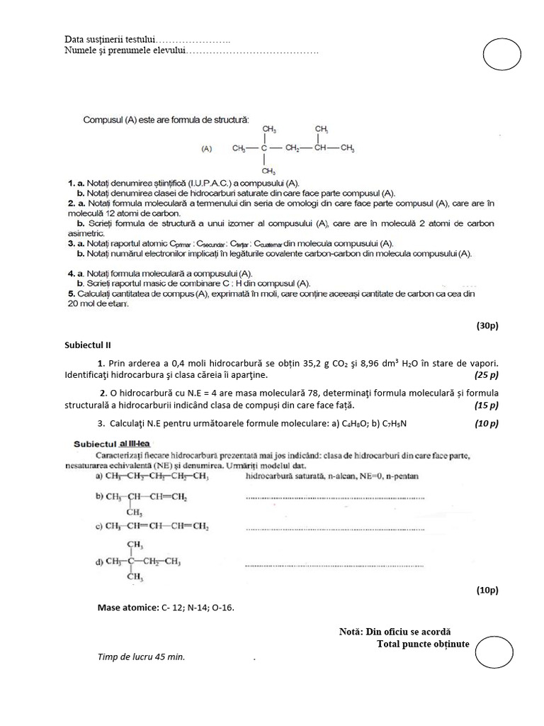TEST Modul 1 | PDF