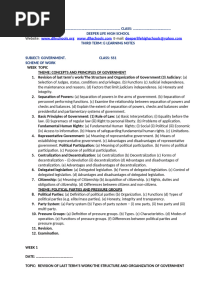 SS1 3RD Term Govt E-Notes