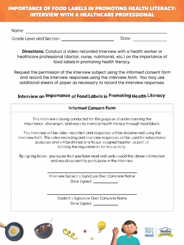 NWC Worksheet Grade 10 | PDF