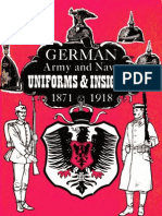 1871 German Army Navy Uniforms Insignia