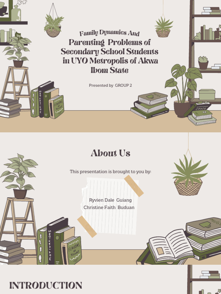 Green Beige Cute Illustrative Group Project Presentation | PDF ...