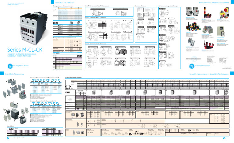 1 Contactors M CL CK Overview English | PDF | Relay | Switch
