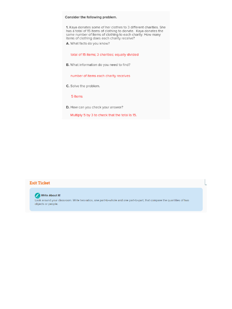 6-1 - Warm Up and Exit Ticket | PDF