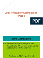 Joint Probability Distributions 2