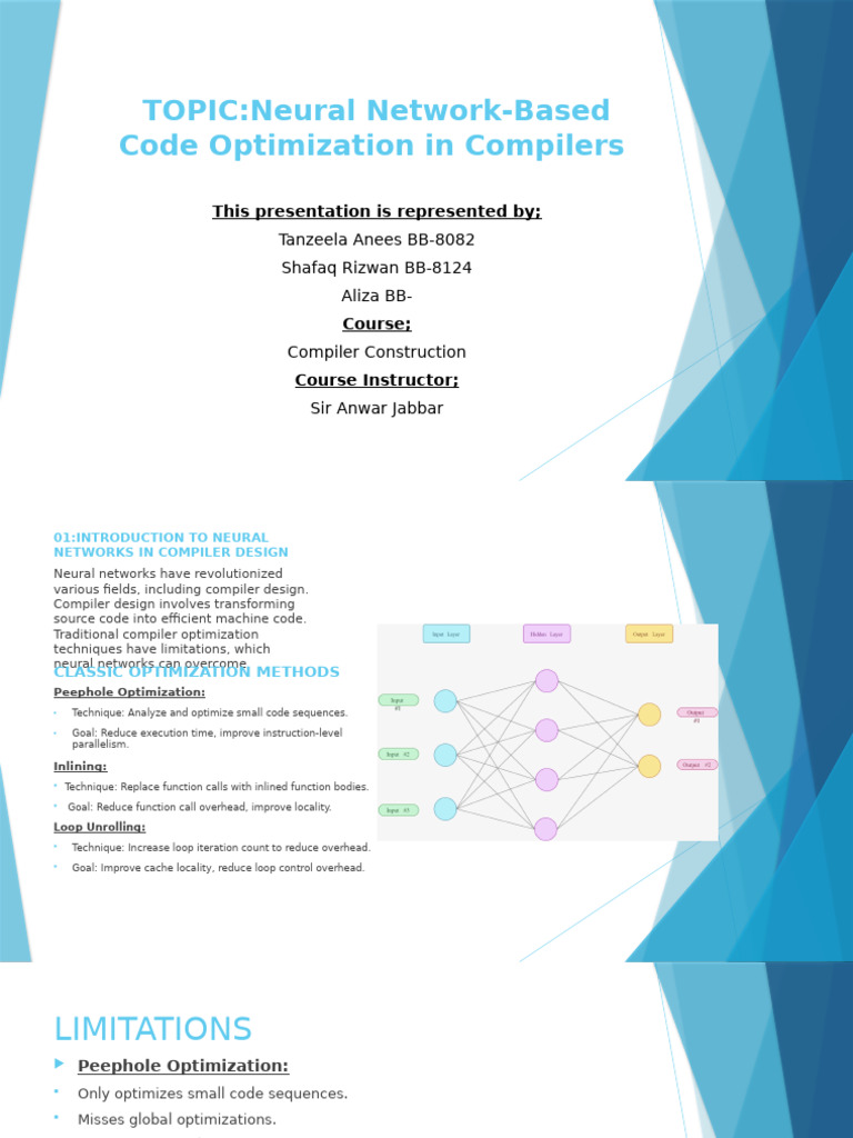 Compiler Construction | PDF | Program Optimization | Artificial Neural ...