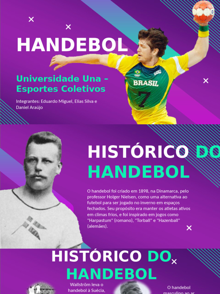 História e Regras do Handebol | PDF | Esportes | Jogos com bola