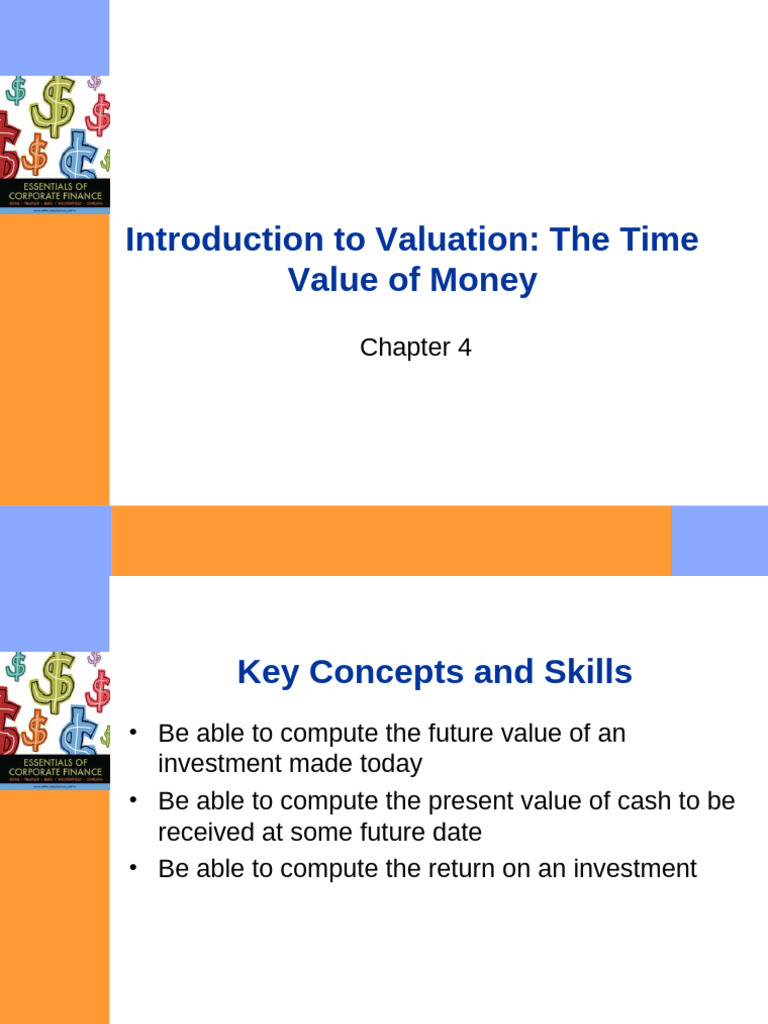 Introduction To Valuation: The Time Value of Money | PDF | Present ...