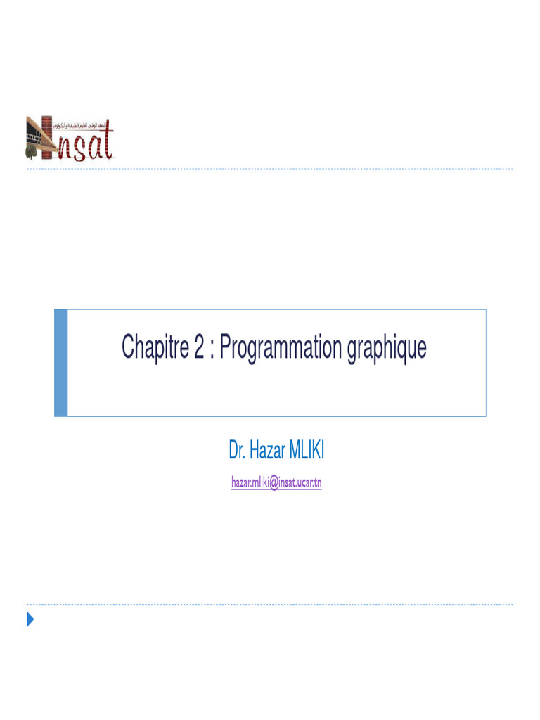 Chapitre 2 - Programmation Graphique | PDF | Interface graphique | Java ...