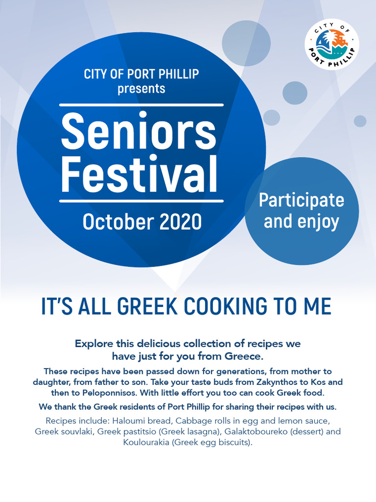 8354 Copp - It S All Greek Cooking Program - Fa - Web | PDF | Pasta ...