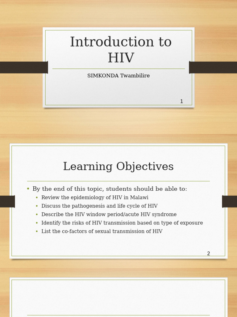 Overview of HIV in Malawi: Epidemiology and Impact | PDF | Hiv/Aids ...
