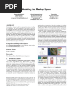 Modeling The Mashup Space: Serge Abiteboul - @inria - FR Ohad Greenshpan Tova Milo Milo@tau - Ac.il