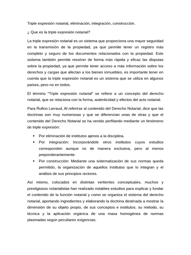 Triple Expresión N. | PDF | Filosofía | Derecho