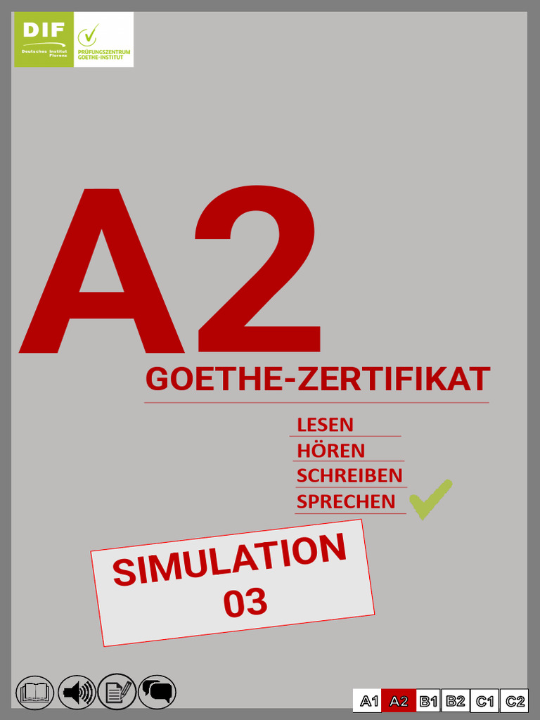 Goethe A2 Intern 03-Komplett | PDF
