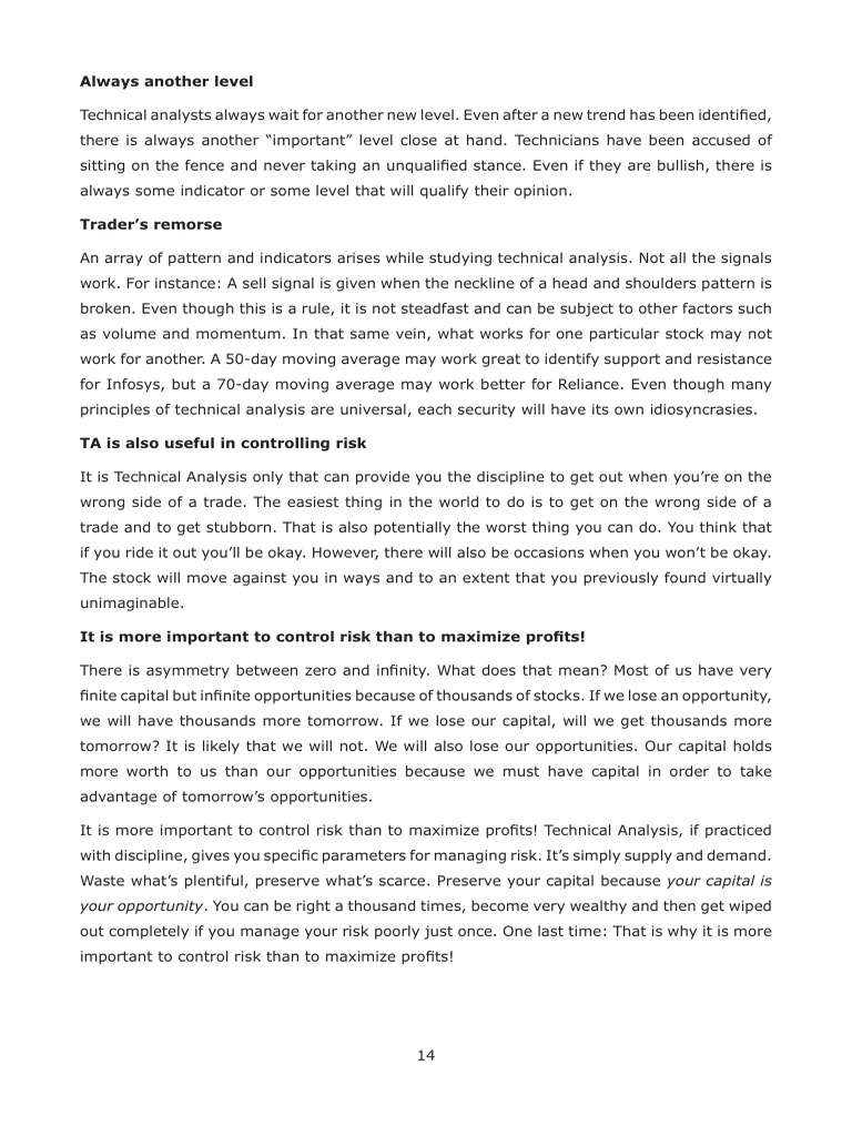Ta 14-15 | PDF | Technical Analysis | Economies