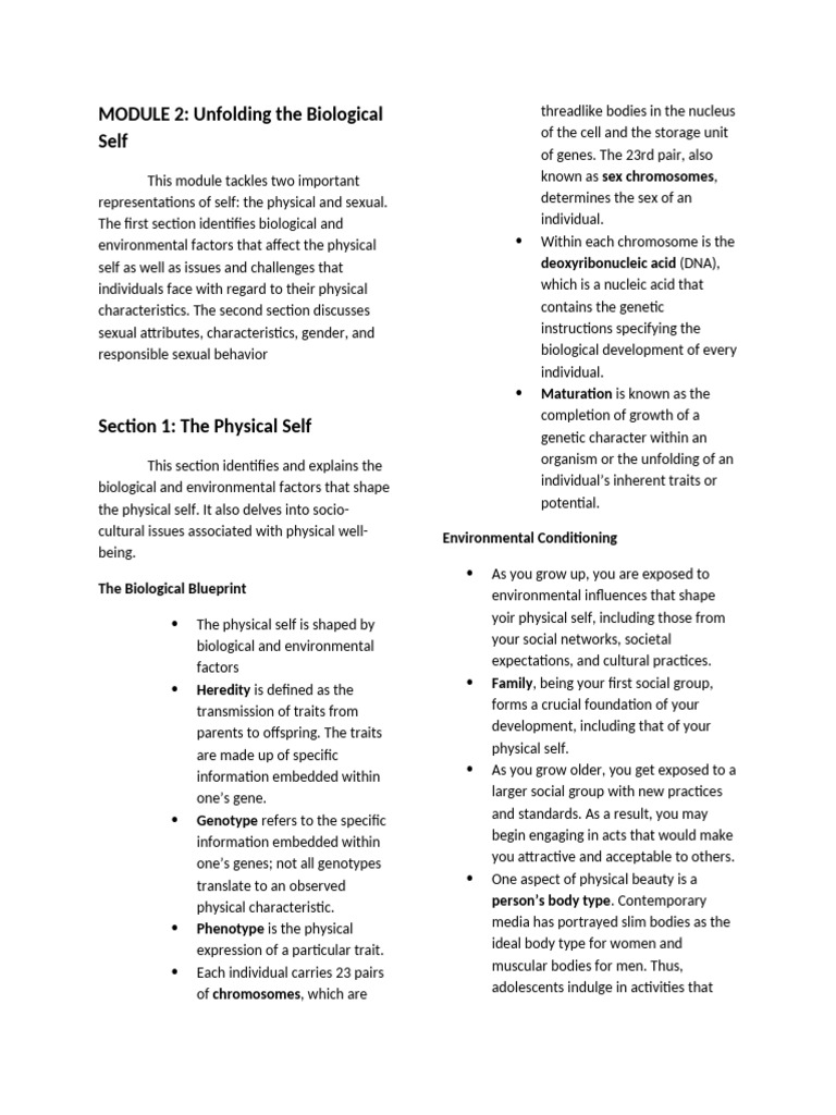 Understanding Physical and Sexual Self | PDF | Sexually Transmitted ...