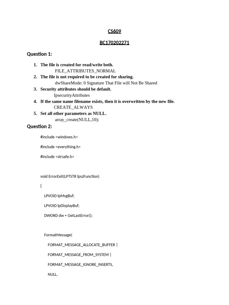 CS609 Assignment 1 | PDF | Teaching Methods & Materials | Computers