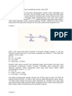 Cara Menghitung Resistor Untuk LED