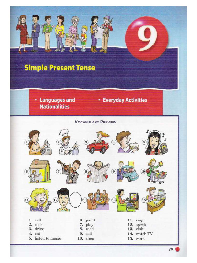 Present Simple Side by Side | PDF