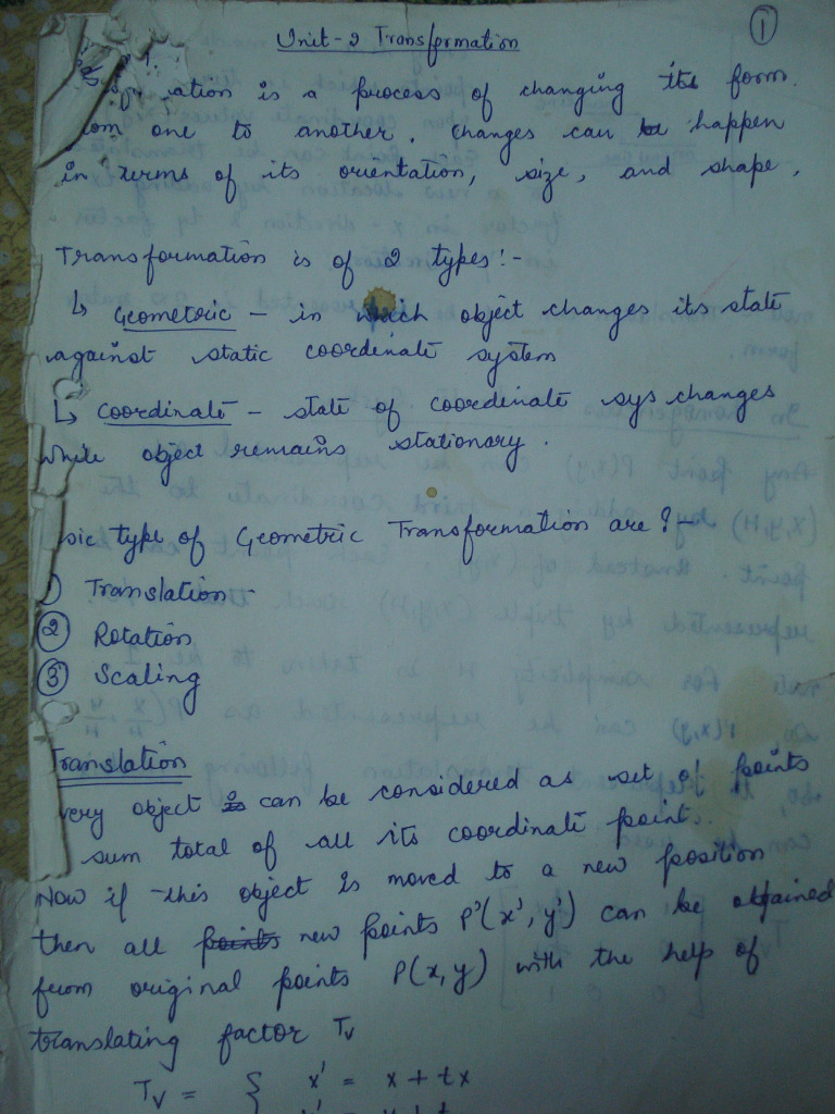 Unit II Notes | PDF