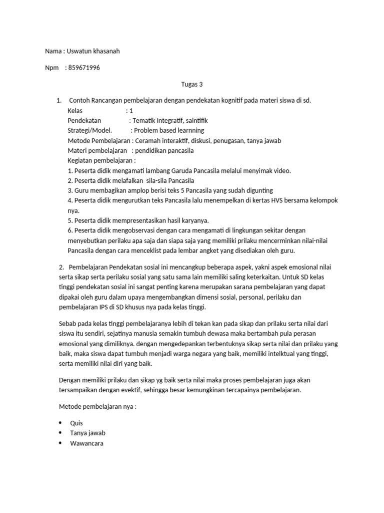 Tugas 3 Ips | PDF | Kesehatan Holistik | Sains & Matematika