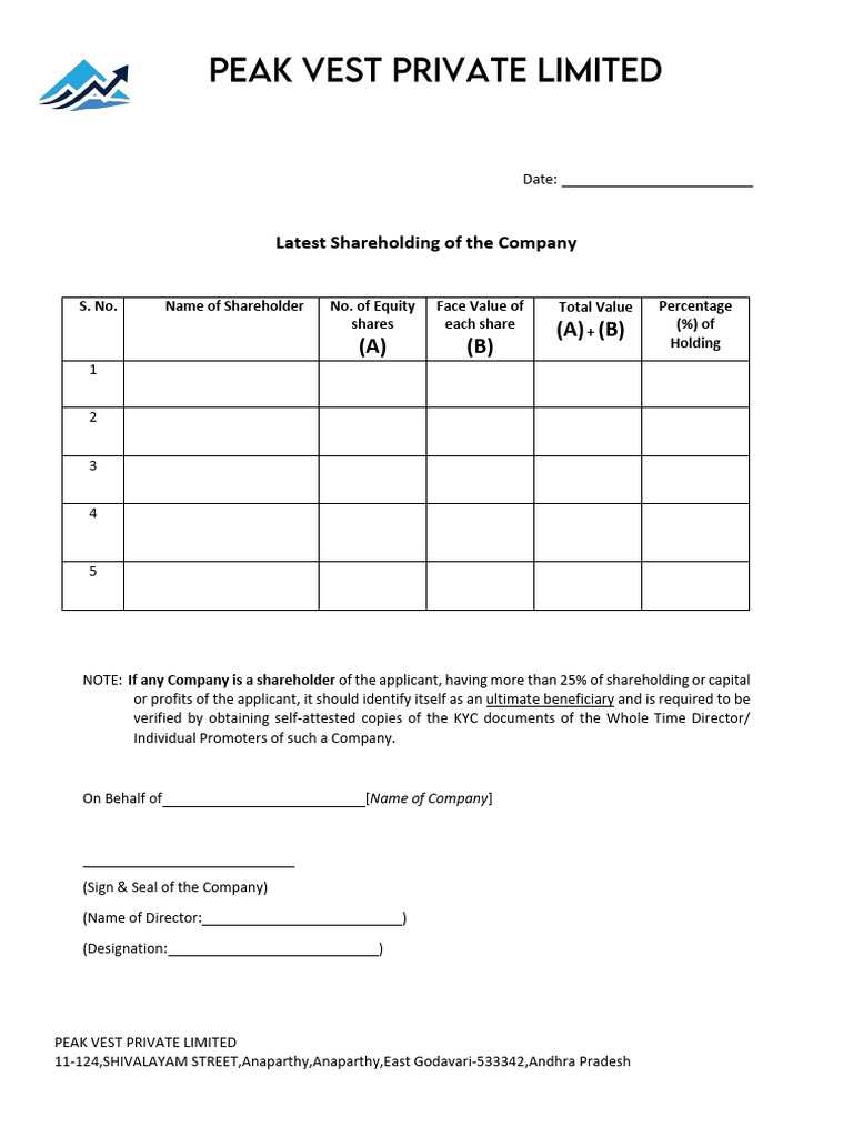 Company SHP | PDF