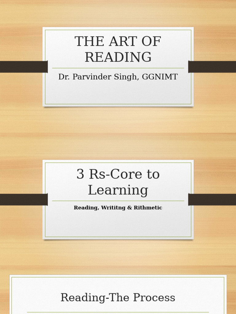THE ART OF READING | PDF | Jawaharlal Nehru