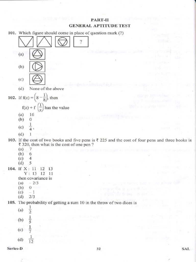 General Aptitude | PDF