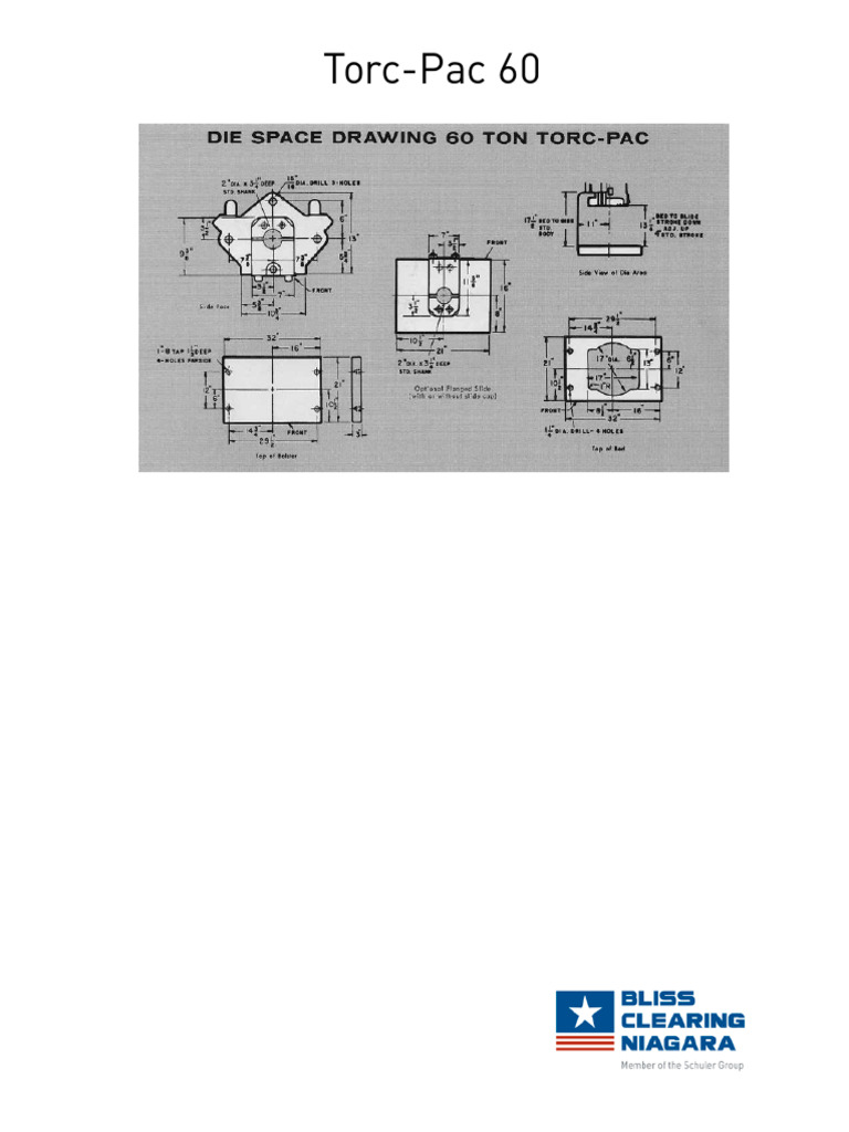 45-Ton Torc-Pac Press Specifications | PDF