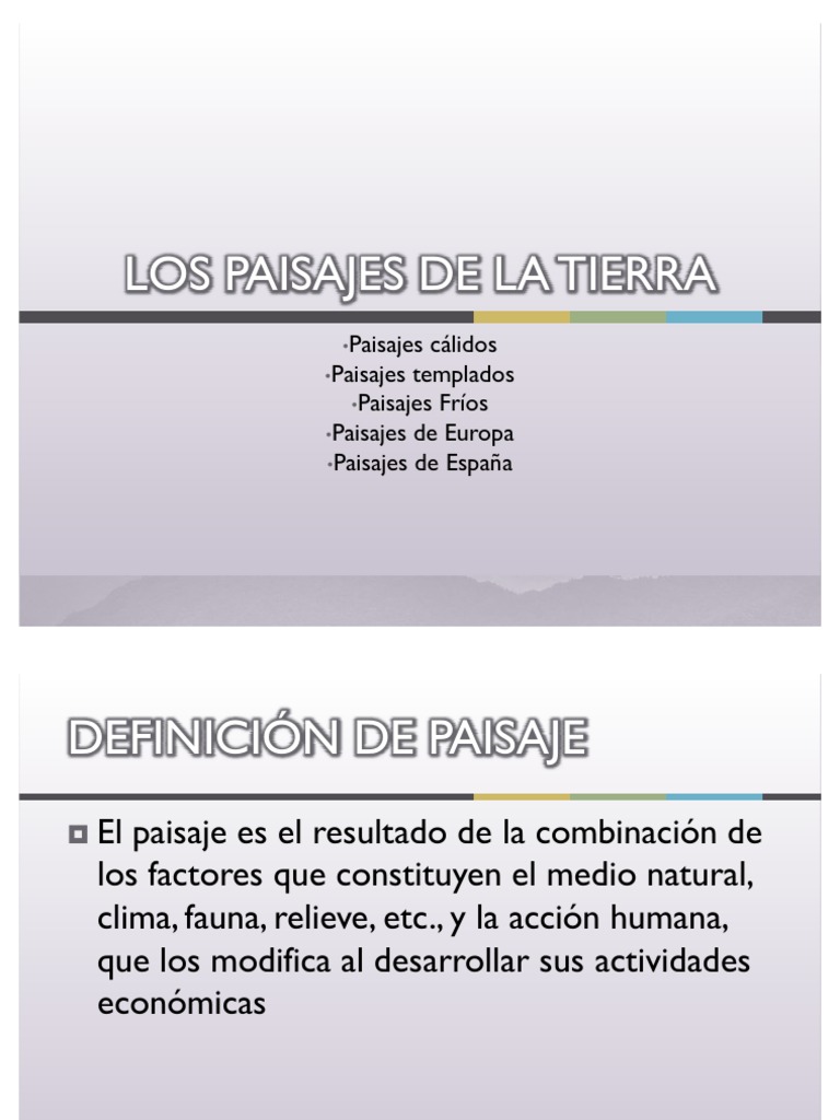 Climas y paisajes de la Tierra 6º | PDF | Desierto | Clima oceánico
