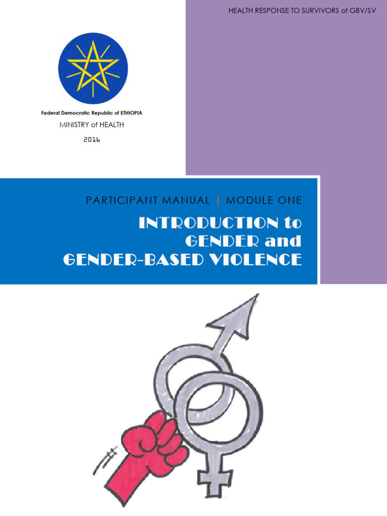 Gender-Based Violence Health Training Manual | PDF | Rape | Domestic ...