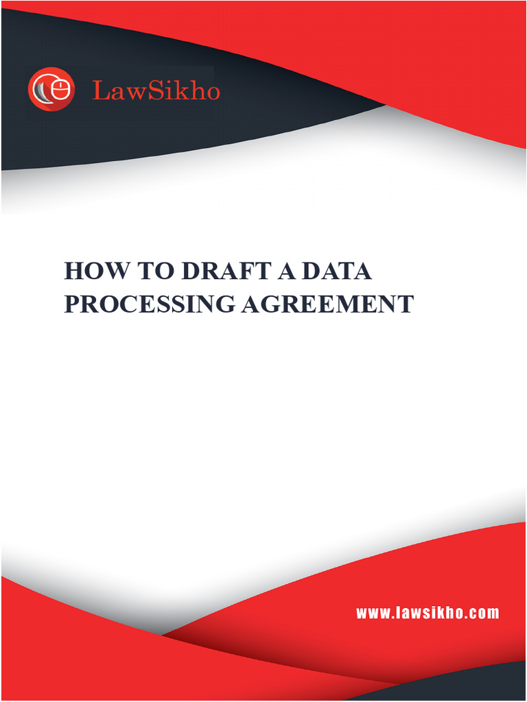 A Guide To Drafting Data Processing Agreements | PDF | Justice | Crime ...