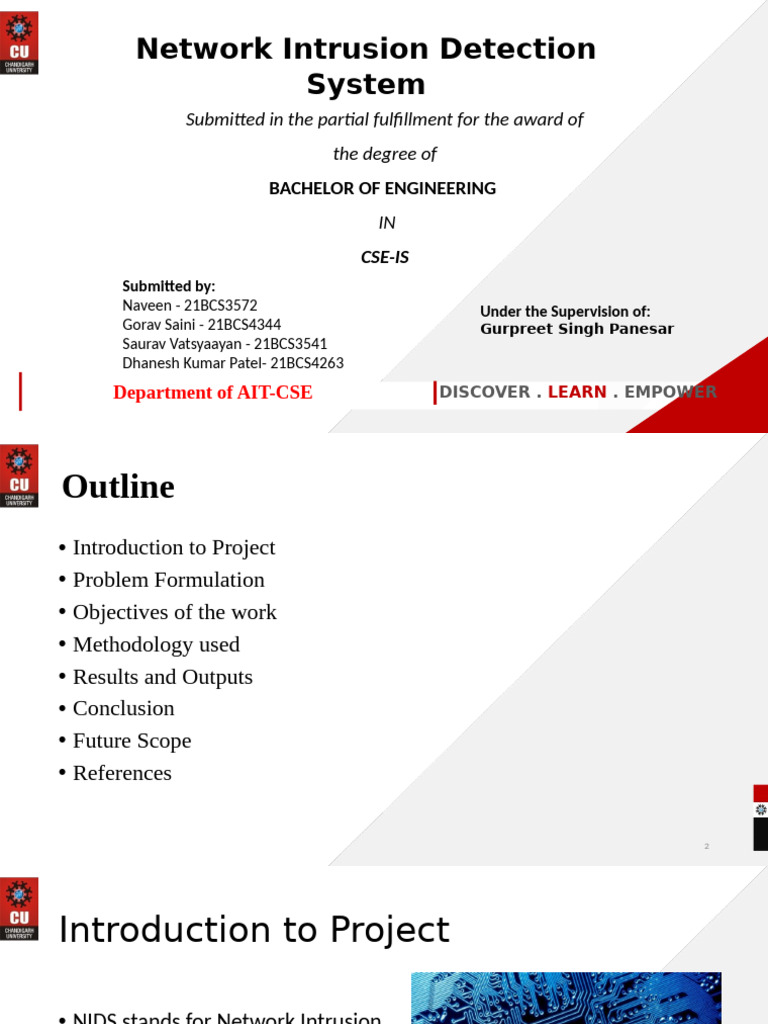 Network Intrusion Detection System Overview | PDF | Security | Computer ...
