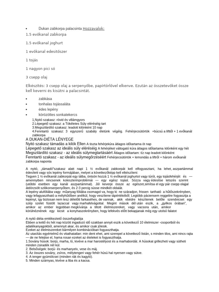 DUKAN | PDF